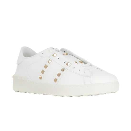 Valentino Garavani Rockstud Untitled leather sneakers