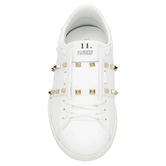 Valentino Garavani Rockstud Untitled leather sneakers