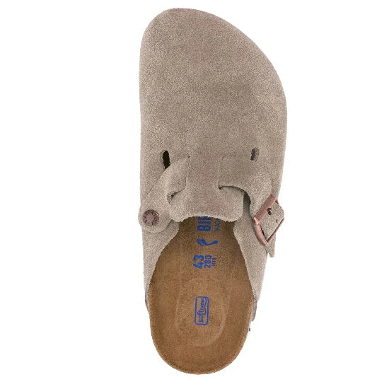 Birkenstock Boston suede clogs