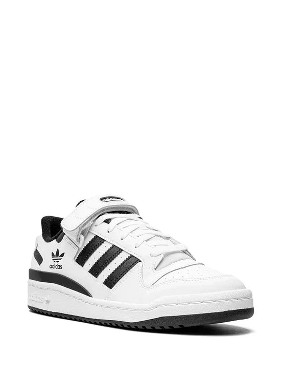 forum low white black