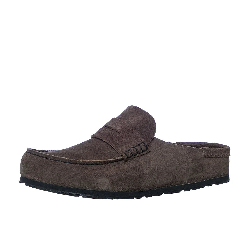 Birkenstock suede slippers