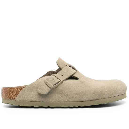 Birkenstock Boston soft suede slippers