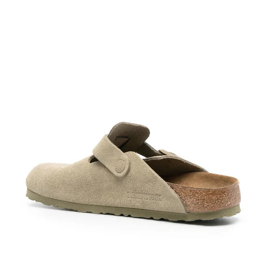 Birkenstock Boston soft suede slippers