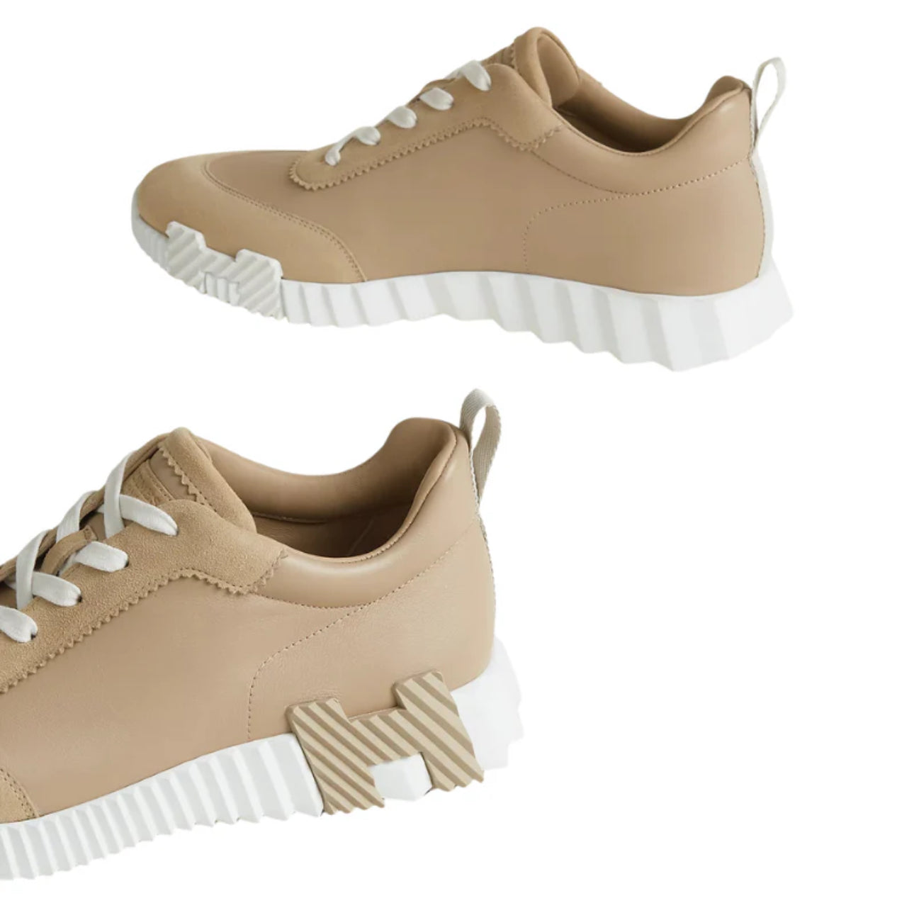 Hermes Bouncing sneaker Beige Lin