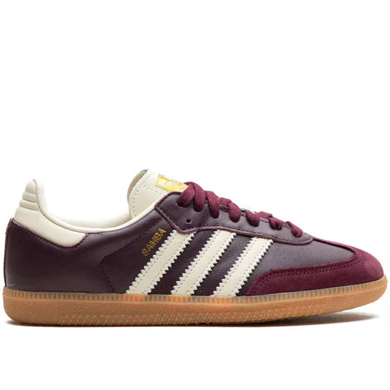 Samba OG Maroon Gold Metallic