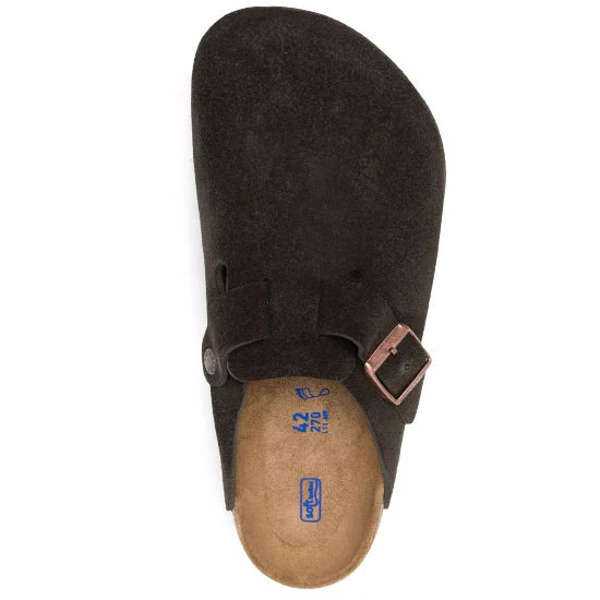 Birkenstock Boston soft suede slippers