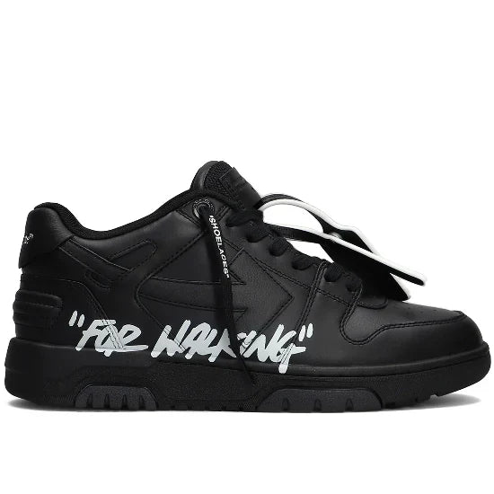 Off-White Out Of Office 'For Walking' black sneakers