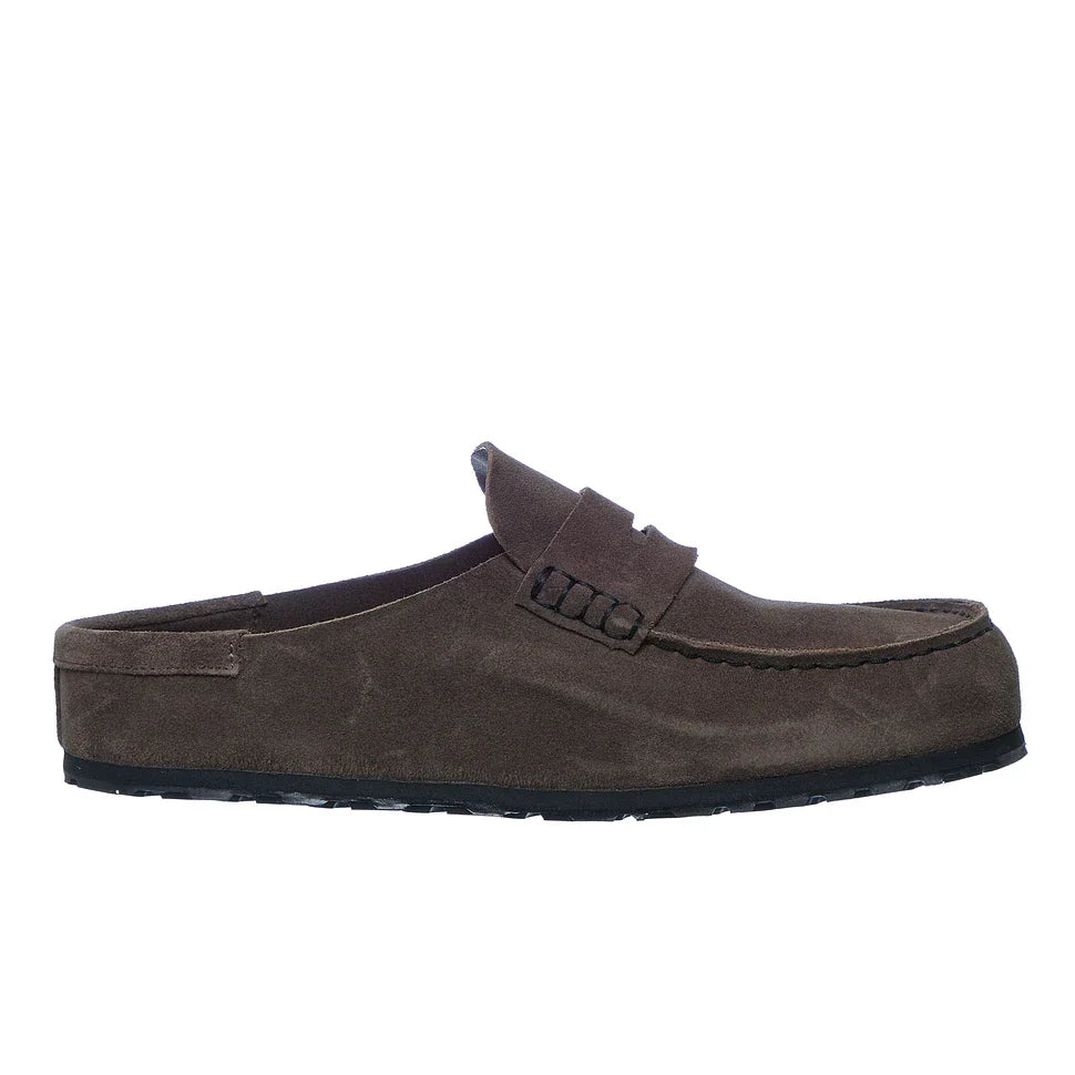 Birkenstock suede slippers
