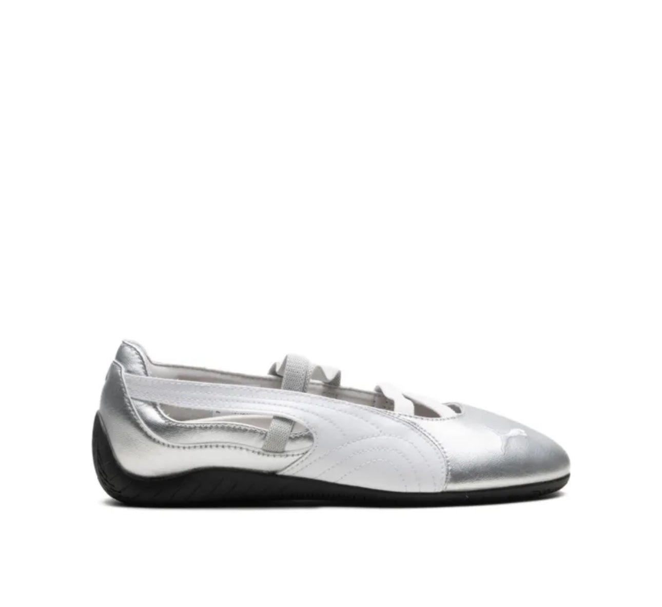Puma Speedcat "Silver" ballet flats