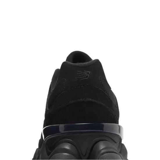 New Balance 9060 triple black suede