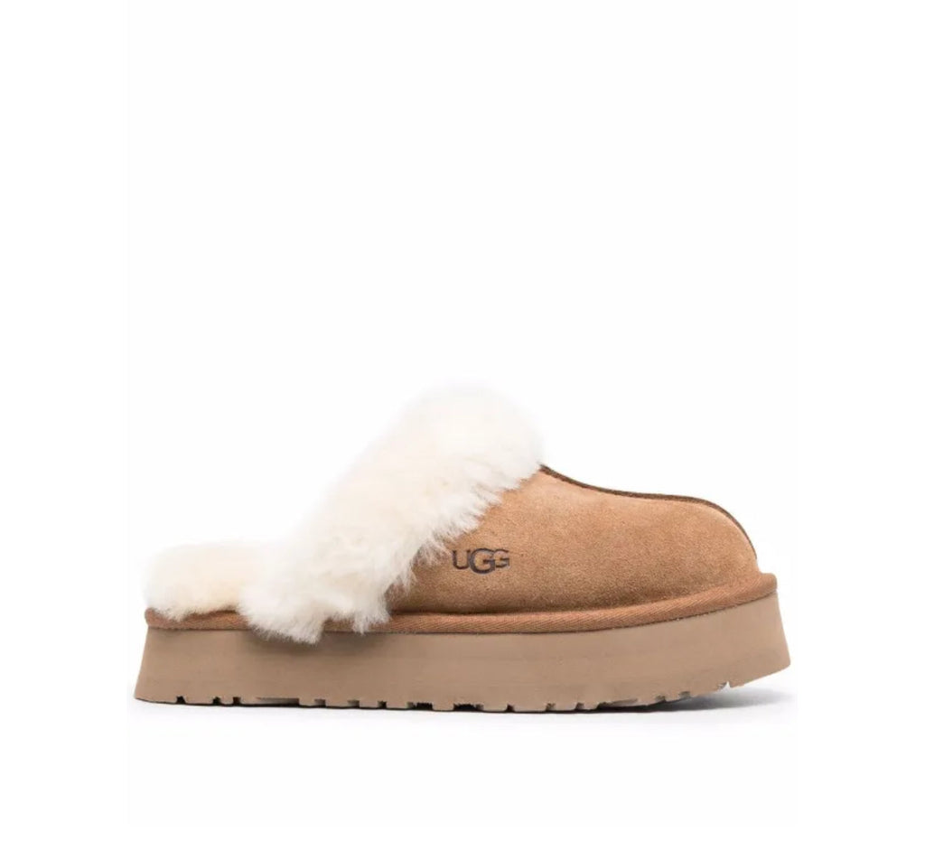 UGG Disquette suede slippers