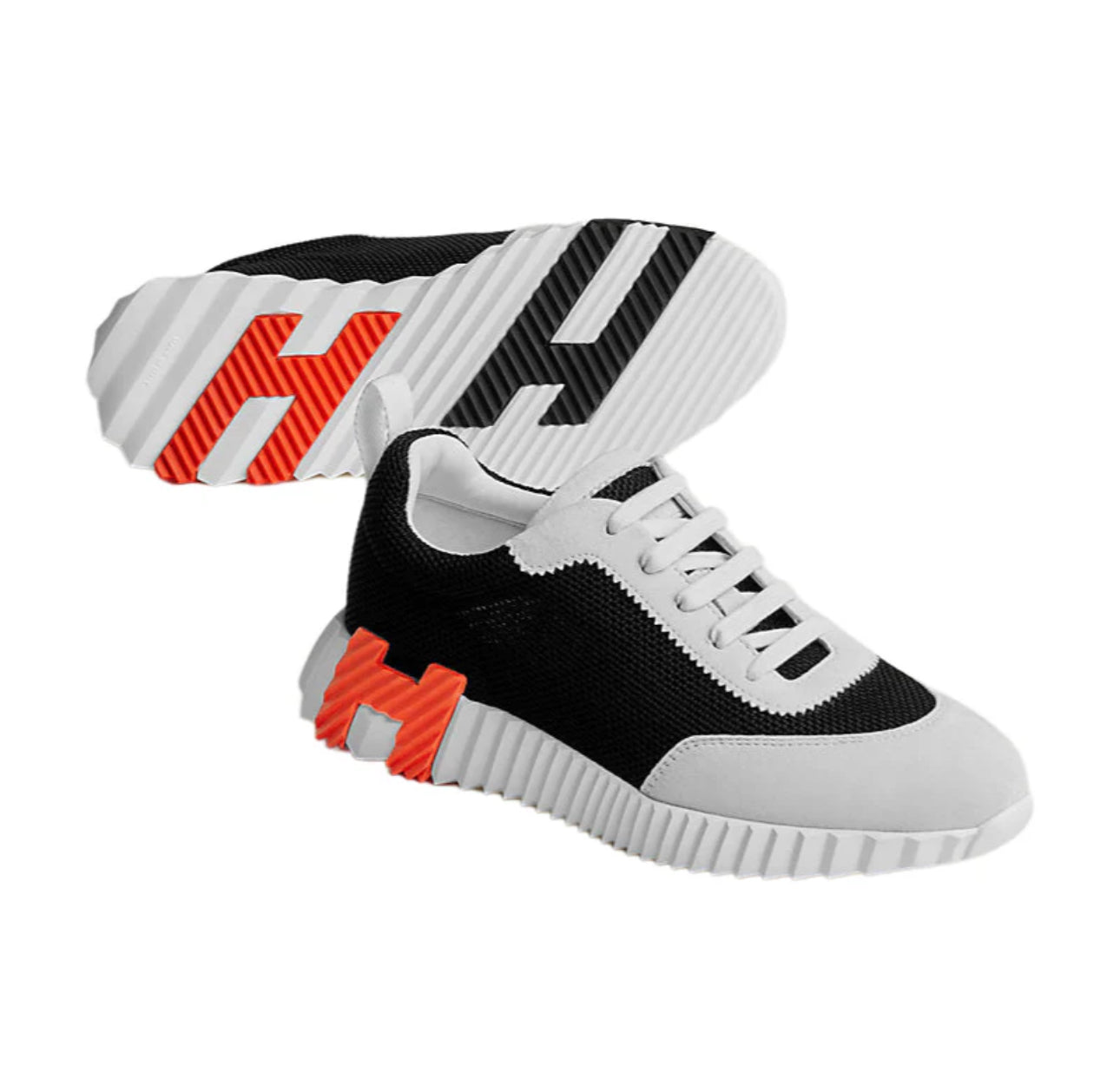 Hermès Bouncing sneaker 'Noir / Blanc'