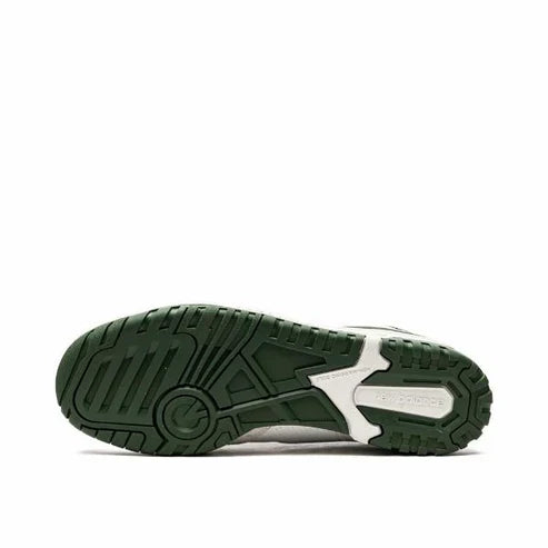 New Balance 550 "White/Team Forest Green" sneakers