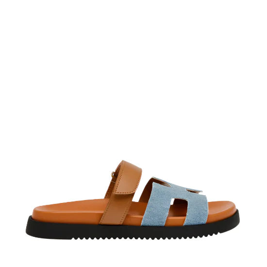 Hermès Chypre leather sandal