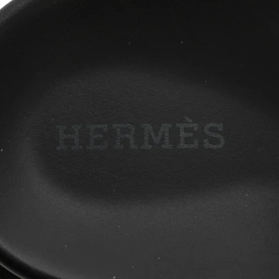 Hermes Calfskin Womens Chypre Sandals White