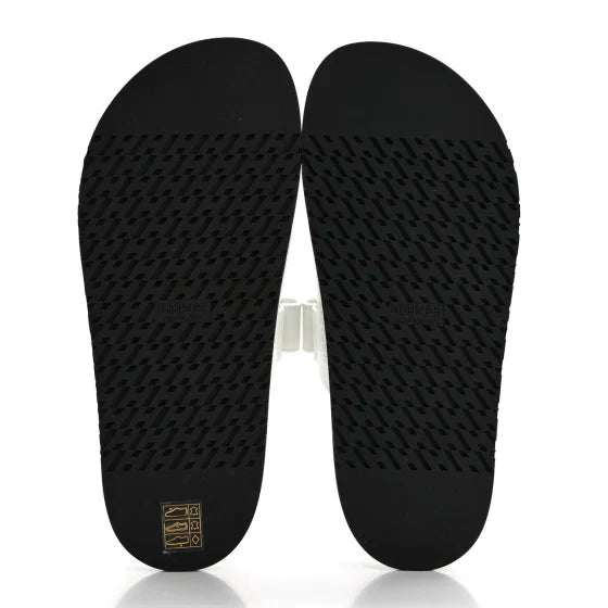 Hermes Calfskin Womens Chypre Sandals White