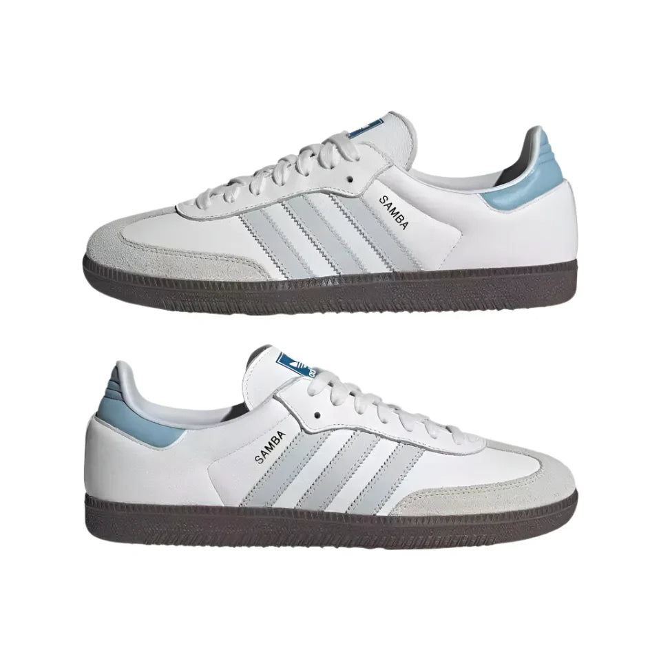 Samba OG White Halo Blue