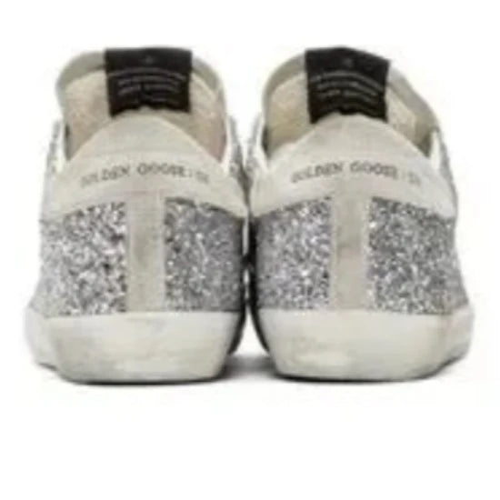 Golden Goose Super-Star glitter sneakers